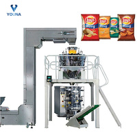 Machine d'emballage automatique à 10 têtes, pesée de granulés/Berad/bonbons/café/haricots/snacks