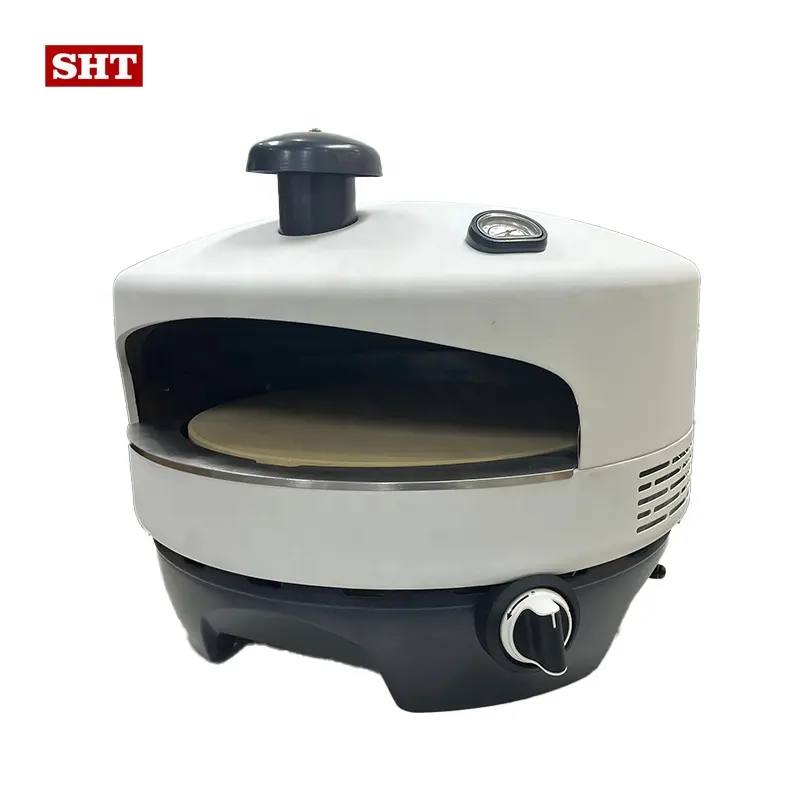 Thương mại 16 inch thép không gỉ ngoài trời gas Burner Lò nướng bánh pizza