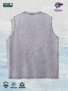 Camiseta sin Mangas <span class=keywords><strong>Antihero</strong></span> This World Needs Jesus Faith, 100% Algodón, Almacén de EE. UU., 7 Colores - Product Image 6
