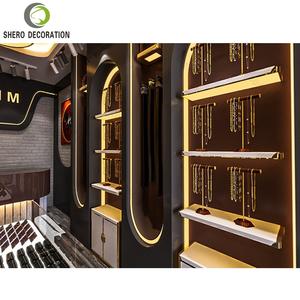 High-end Perfume Shop Display <b>Showcase</b> Supply Durable Perfume Display High Cabinet with Wooden Metal Perfume Shop Display Shelf - Product Image 2