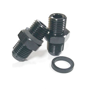 AN4-8 araba yağ soğutucu dönüşüm adaptörü uydurma-alüminyum AN4/6/8 konuları 1/4 "ila <span class=keywords><strong>3</strong></span>/4" NPT, özelleştirilebilir boyutları mevcut - Product Image 5