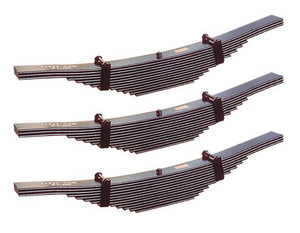 Sistema di sospensione per autocarro pesante foglia produttore asse semirimorchio balestra nera qualità personalizzabile dimensioni Standard Howo - Product Image 2