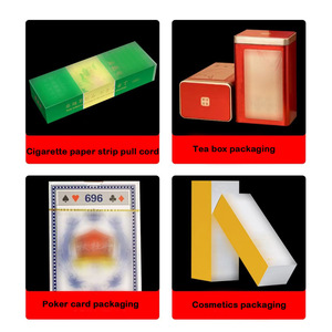Ruban holographique à déchirure facile pour cigarettes, cosmétiques, médicaments, aliments, ruban d'emballage Bopp auto-adhésif de sécurité à déchirure facile - Product Image 3