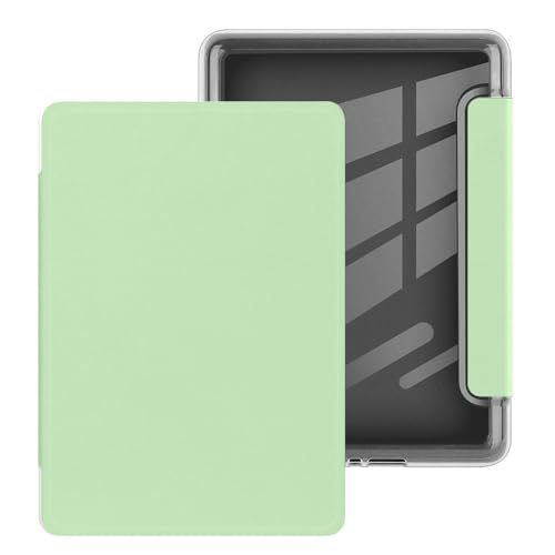 PU Leather & Soft TPU Shockproof Dustproof Case for Kindle Paperwhite 12th Gen 2024 7inch Auto Sleep/Wake Fits Kindle 2/3/4/5