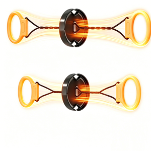Portable Flywheel Resistance Trainer Multifunctional Eccentric Pull Rope <b>Chest</b> <b>Expander</b> for Home Gym Workout - Product Image 1