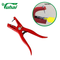 Pince applicateur d'étiquettes auriculaires pour animaux Pince en métal pour le bétail pour les porcs, les moutons, les bovins et les vaches.