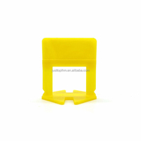 Clips de nivellement de carreaux 1/8 po, lot de 100, avec entretoises de nivellement plus flexibles pour l'installation de carreaux