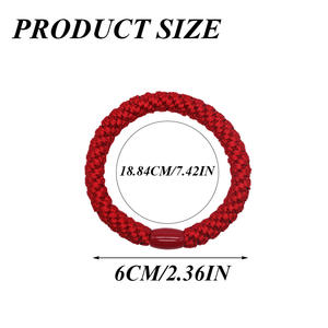 Bobbles para el cabello para mujer Bobbles para el cabello Bandas elásticas multicolores Elegantes soportes para coletas - Product Image 3