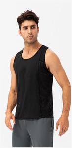 Camiseta sin Mangas RUIQUWIN para Hombre, Ligera, Transpirable, de Secado Rápido, Absorbe la Humedad, Alta Elasticidad, para Ejercicio al Aire Libre - Product Image 2