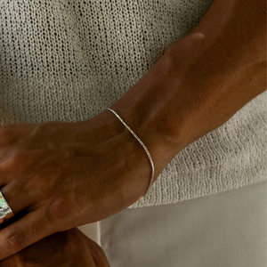 EManco Bijoux fins <span class=keywords><strong>Bracelet</strong></span> en or 18 carats minimaliste étanche pour hommes <span class=keywords><strong>Bracelet</strong></span> à maillons en <span class=keywords><strong>fil</strong></span> d'acier inoxydable 316 pour hommes - Product Image 4