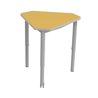 Mobilier scolaire, pupitre d'école, pupitre de classe de lycée, table en bois triangulaire réglable en hauteur, table et chaise mobiles pour étudiants