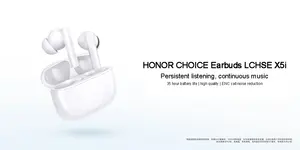 หูฟังไร้สาย Honor LCHSE X5i True Wireless รุ่น Bt 5.3 พร้อมระบบตัดเสียงรบกวน ENC หูฟัง TWS แบตเตอรี่ใช้งานได้นาน 35 ชั่วโมง สำหรับ Honor 90 - Product Image 2