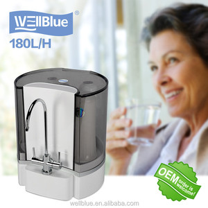 เครื่องกรองน้ำอัลคาไลน์พลาสติก WellBlue แบบใช้มือหมุน 5 ขั้นตอน ระบบกรองอัลตราฟิลเตรชั่น pH 9.5 200 ลิตร/ชม. ใช้งานง่ายในครัวเรือน - Product Image 3