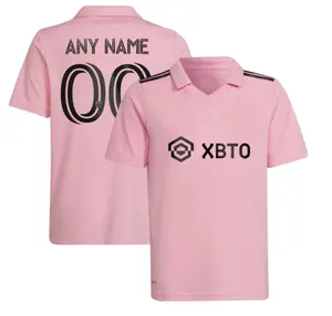 Maglia 2022 Uniforme De trasporo De Inter Miami rosa all'ingrosso di qualità della tailandia