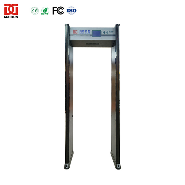 MAIDUN 6 Zones ABS Plastic Walk Through Industrial Metal Detector for Station Events Exhibition Stadium Security Check