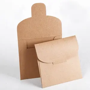 Lot de 50 enveloppes en papier kraft noir, avec logo personnalisé, grande contenance, pour la livraison, nouveauté