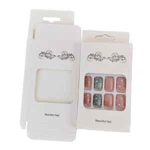 Empaque de Blíster de PVC PET Blanco con Forma Personalizada para Uñas Postizas, Blíster Cosmético al por Mayor - Product Image 6