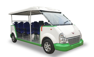 Vehículo Utilitario Wuling, Carro de Golf Eléctrico, Autobús Turístico de 8/11/14 Asientos, Conducción por la Izquierda, Motor de 20kw, Vehículos de Nueva Energía - Product Image 3