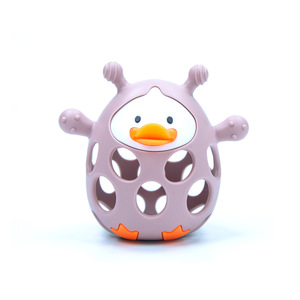 จุกนมหลอกซิลิโคนรูปสัตว์สำหรับเด็กแรกเกิด ปี 2025 ปลอดสาร BPA เกรดอาหาร นุ่ม ปลอดภัย สำหรับเด็กออทิสติก ช่วยกัดเล่นและเสริมพัฒนาการทางประสาทสัมผัส - Product Image 6