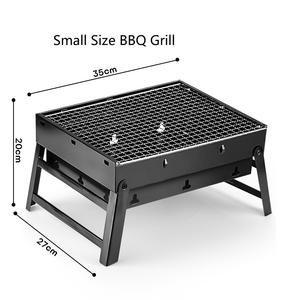 Barbecue portable pliable en acier, grande et petite taille, résistant au feu, pour charbon de bois, idéal pour l'extérieur et la maison - Vente chaude OEM - Product Image 3