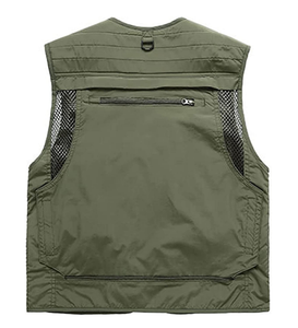 Bán Sỉ Áo Gi Lê Câu Cá Nhẹ Khô Nhanh Và Thoáng Khí Tiện Ích Ngoài Trời Chaleco Thường Ngày Nhiều Túi Cho Nam - Product Image 2