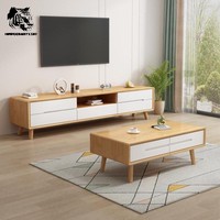 Mesa de centro de madera de diseño único, ecológica, con logotipo personalizado, precio económico de fábrica en China, MOQ bajo, para sala de estar.