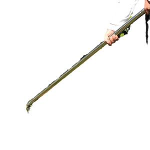 Houe et râteau en acier inoxydable 1,2 m à tête unique avec trois dents pour la plantation en jardin et l'utilisation en extérieur - Product Image 5