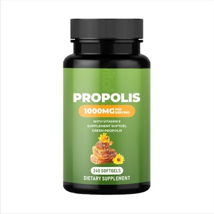 Vitahealthy OEM/ODM Capsules de Glucosamine Naturelle Ingrédient Végétalien 1000mg Extrait de <span class=keywords><strong>Propolis</strong></span> <span class=keywords><strong>Verte</strong></span> Capsules Molles de Glucosamine - Product Image 1
