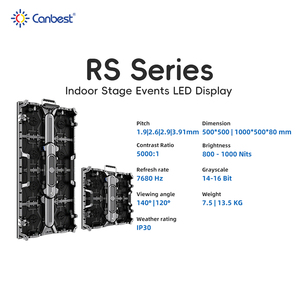 Canbest 7680Hz P1.9 P2.6 P2.9 P3.9 per interni impermeabili all'aperto curva flessibile fase noleggio Pantallas schermo a Led <span class=keywords><strong>Video</strong></span> Wall - Product Image 2