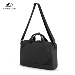 Kingsons Business Briefcase Large Capacity Polyester Men's Laptop <b>Bag</b> For Travel <b>Work</b> - Product Image 2