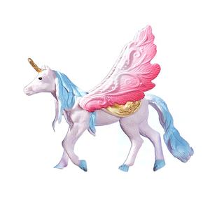 Licorne jouet figurine ensemble vinyle décoré animal jouet 6 pièces licorne pégase modèle jouet - Product Image 3