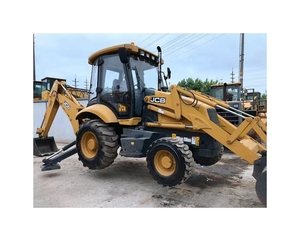 China Brand Mini 4 Wheel Articulated Backhoe Loader Compact Backhoe Loader And Excavator