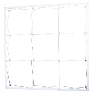 1 phút lắp ráp kim loại Triển Lãm Đứng 3x3 đến 3x6 cong thẳng nhôm vải Backdrop <span class=keywords><strong>Pop</strong></span> <span class=keywords><strong>Up</strong></span> hiển thị với tường biểu ngữ - Product Image 3