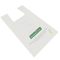 PLA+PBAT Compostable Produce Bags ASTM D6400 Gecertificeerd, Extra Dikke Fruit- en Groentebakjes op Rol met Aangepaste Bedrukking