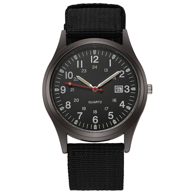 Custom  Analog Quartz Sports Unisex  with Second Hand Glowing Easy to Read Dial Alloy Quartz Watches