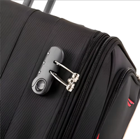 Sacs de voyage à roulettes en EVA personnalisés avec logo, modernes, en gros, 20"/24"/28"/32", légers, en nylon 900D, avec serrure de sécurité, bagages unisexes de grande taille