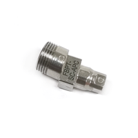 Pièces usinées CNC de précision en laiton et acier inoxydable sur mesure, connecteur à fibre optique, buse à broches, raccord hexagonal fileté industriel