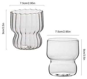 Ensemble de verres à cocktail en borosilicate résistant à la chaleur, verres résistants aux chocs thermiques pour café chaud, bière froide - Product Image 6