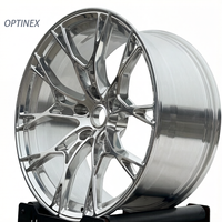 Velg Tempa Kustom Cekung Dalam Poles Berkilau 18 19 20 21 22 23 24 Inci 5x112 5x120 5x114.3 untuk Mobil Balap BMW M3 M4 Audi RS6 RS7