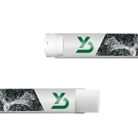 Embouts de filtre à cigarettes hybrides en céramique et cellulose de coco de 6 mm, tubes filtrants jetables, logo personnalisé, vente en gros OEM
