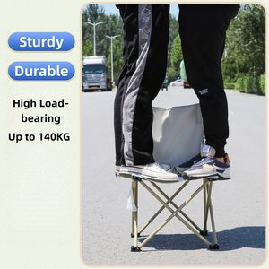 Chaise pliante portable légère au design moderne pour le <span class=keywords><strong>camping</strong></span>, <span class=keywords><strong>la</strong></span> plage et les voyages en plein air, avec des poches latérales, meubles - Product Image 3