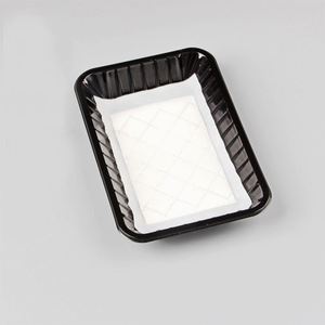 Tampon absorbant super polymère jetable de qualité alimentaire, écologique, pour absorber le sang, 4x7 pouces, pour la viande - Product Image 2