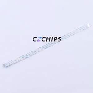 FC-1.0B-8P-200mm FFC Cable (Flexible Flat Cable) P=1mm Connector 8P 1mm 0.3mm Non-Inverting - Product Image 1