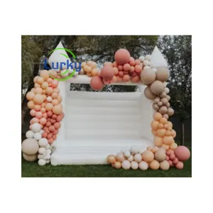 Events Rental Hot Sale Wedding Party Bouncer Inflatable Bounce House Bouncy Castle For Kids And Adults