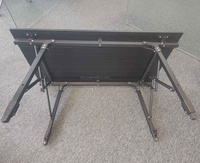 Table de camping pliante, table d'extérieur pour grillades, table de pique-nique