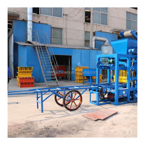 Máquina Económica para la Construcción <span class=keywords><strong>de</strong></span> Viviendas QTJ4-26, Máquina para Fabricar Bloques <span class=keywords><strong>de</strong></span> Ladrillo, Bloques Huecos para Pavimentación, Bordillos <span class=keywords><strong>de</strong></span> Cemento, Ahorro <span class=keywords><strong>de</strong></span> Energía - Product Image 3