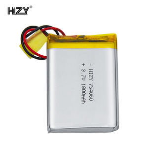 슈퍼 폴리머 리튬 이온 배터리 754060 3.7V <span class=keywords><strong>1800</strong></span> <span class=keywords><strong>mah</strong></span> 리튬 폴리머 배터리 - Product Image 6