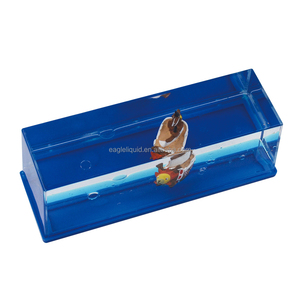 Décoration de bouteille flottante 3D en forme de <span class=keywords><strong>bateau</strong></span> de croisière, décoration de table de voiture, décoration de la maison, cadeaux créatifs et tendance - Product Image 3
