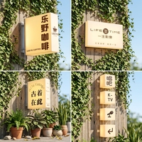 Panneaux publicitaires LED personnalisés en acrylique rectangulaires, écologiques, portables, pour l'extérieur, pour les cafés, Chine