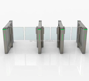 1-Way Bidirectional Passage Access Control Security Gates Safety Swing <strong>Barrier</strong> Gate RFID/Face Recognition Anti-Pinch Turnstile - Product Image 3